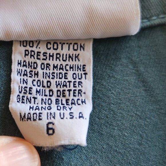 Vintage Monique Fashions Western Blouse, Oversized | 90's Teal Green Denim Shirt - Picture 7 of 12